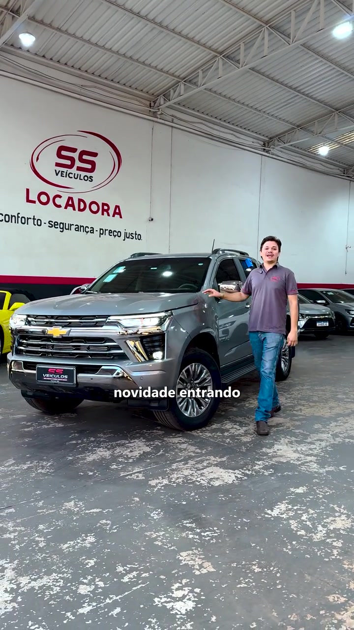 Apresentação de veículos no espaço da SS Locadora
